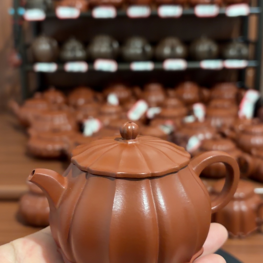 S***爺朱泥原矿朱泥潘壶140cc 