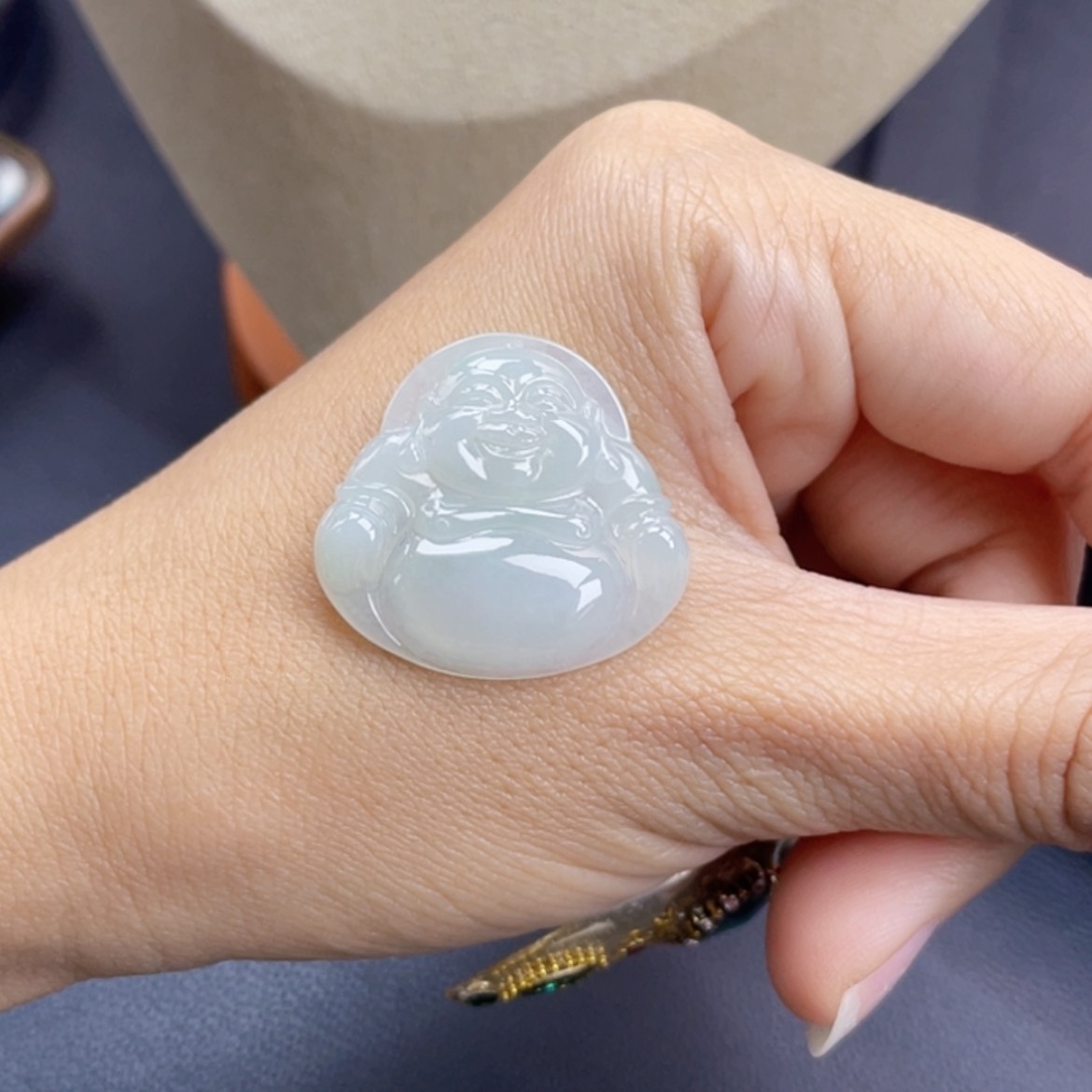 【闪购商品】翡翠颈饰未镶嵌7号 佛公