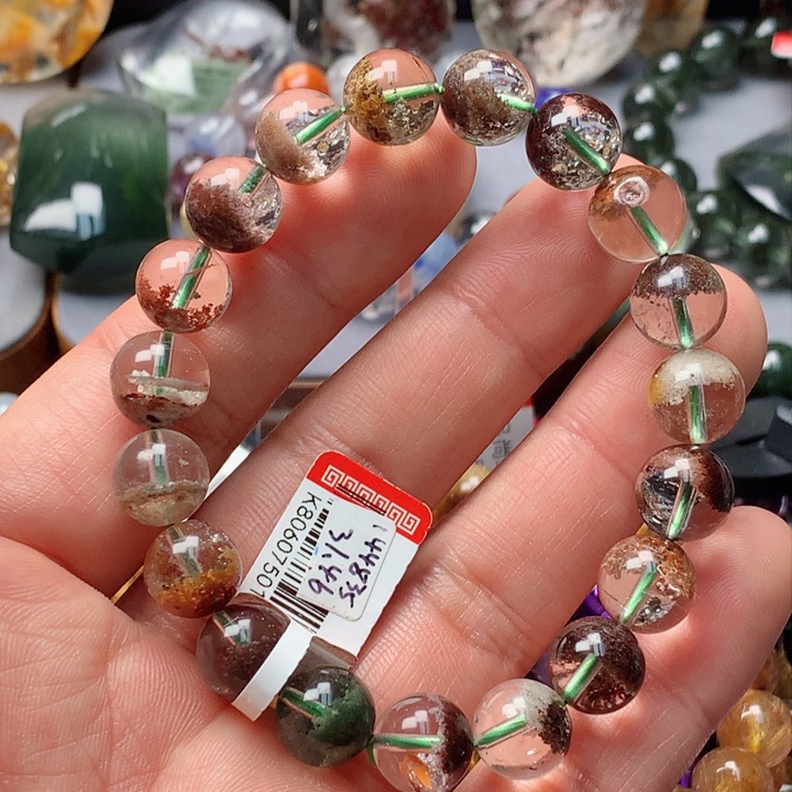 水晶手串未镶嵌天然