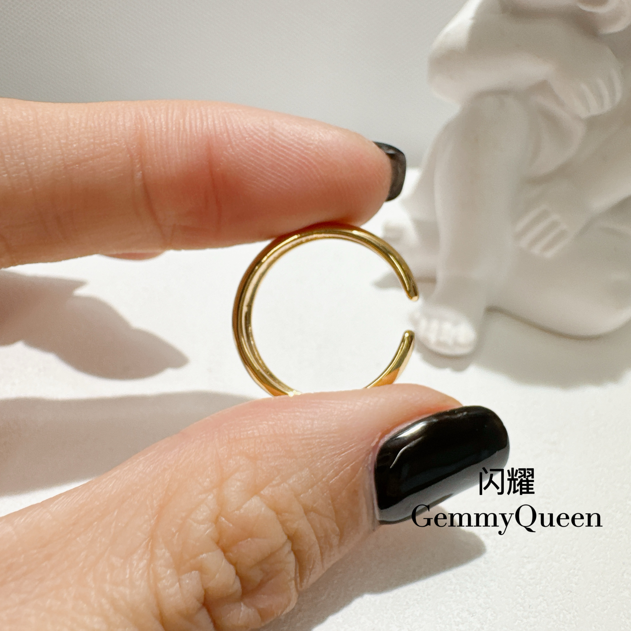 铜合金戒指 GemmyQueen高定戒指GQ01433