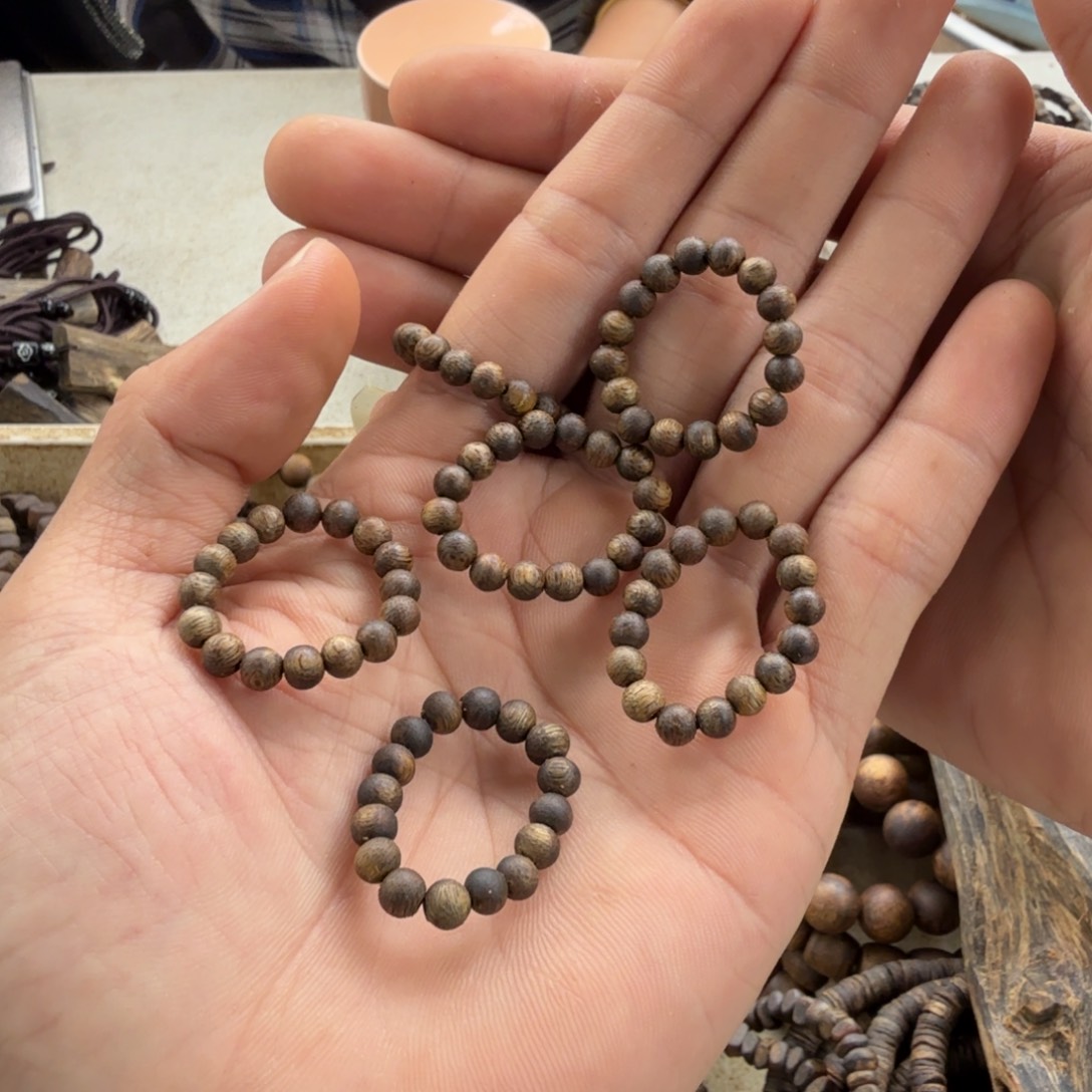 沉香碎屑沉香小戒指多样性发一个