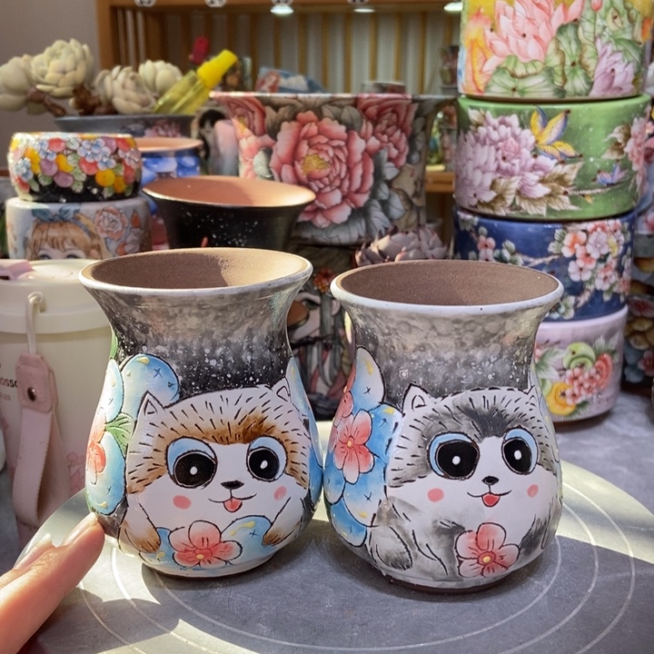 景德镇艺术手绘作品