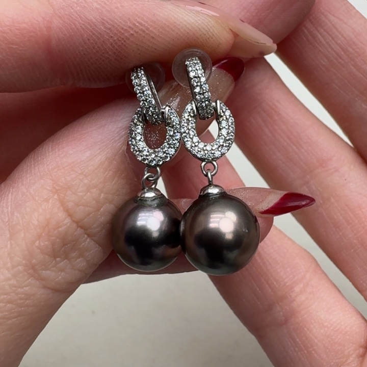 海水珍珠颈饰银S925镶嵌