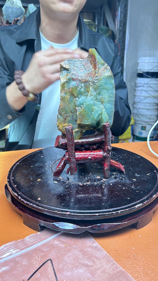 天然花玉原石多样性发货100