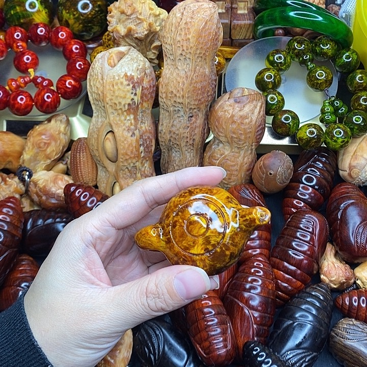 琥珀木琥珀木文玩手串