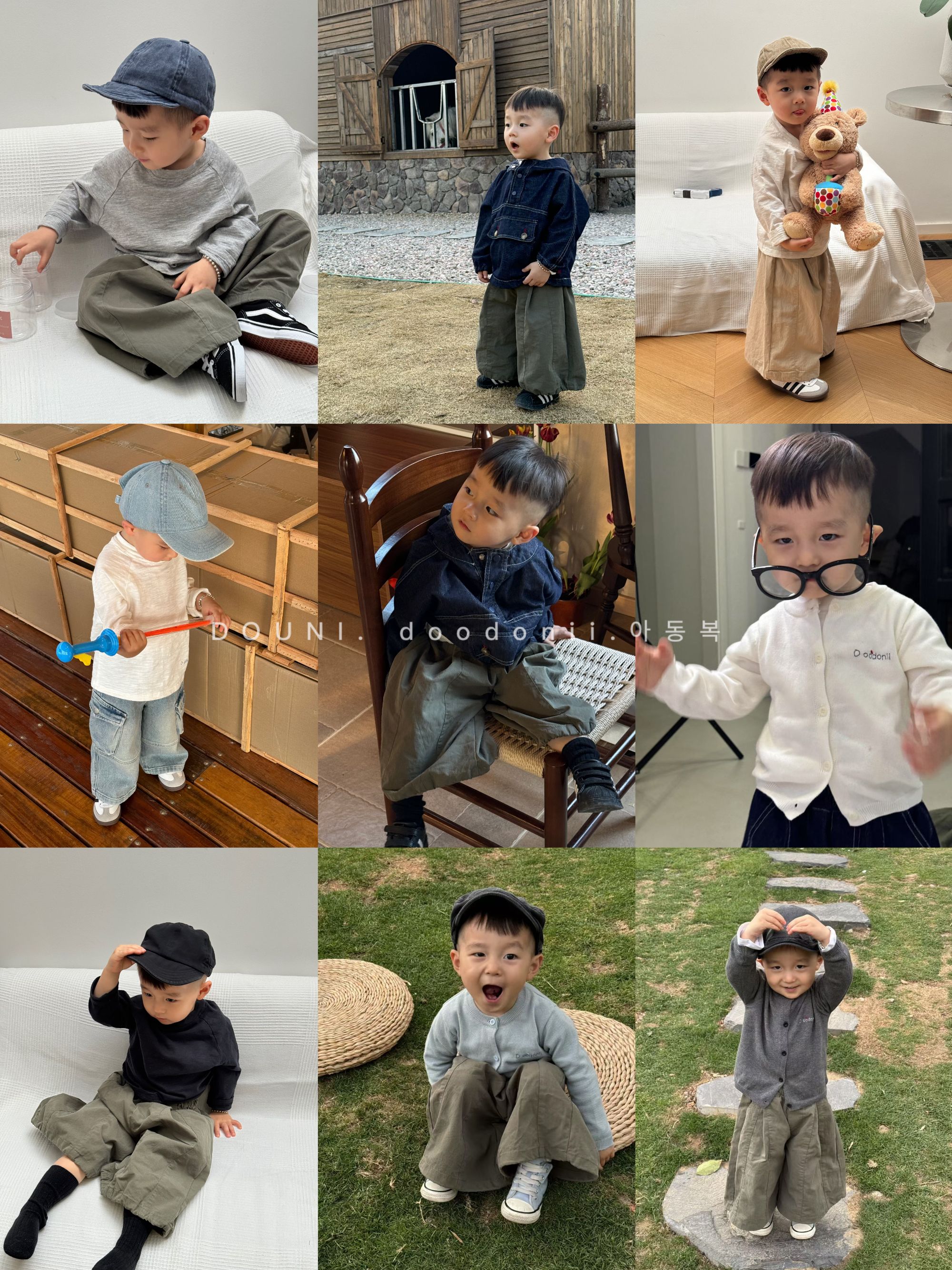 【扣号NO退NO换】豆泥Doodonii2025春夏季新款男女童上衣