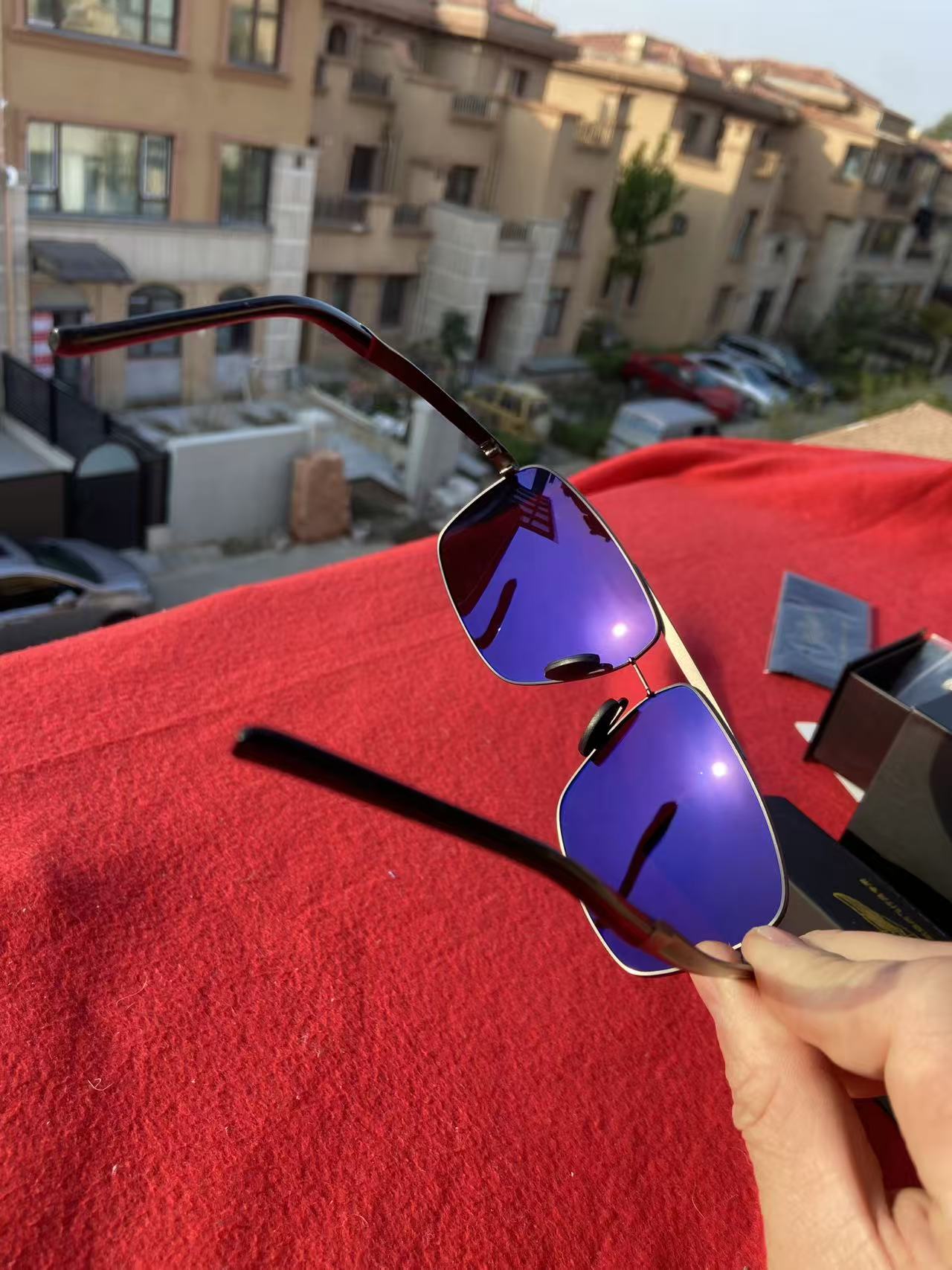 钛制飞行偏光眼镜户外遮阳防眩