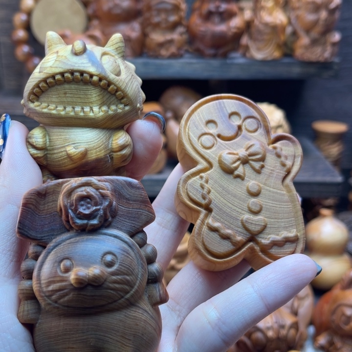 S***s崖柏三角龙➕格格海豹猫➕姜饼人