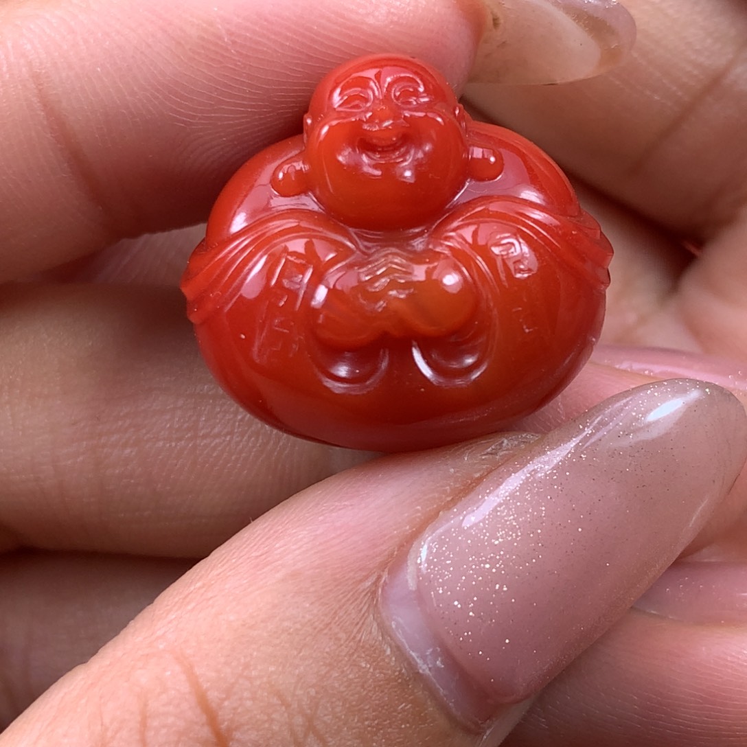 南红玛瑙佛未镶嵌