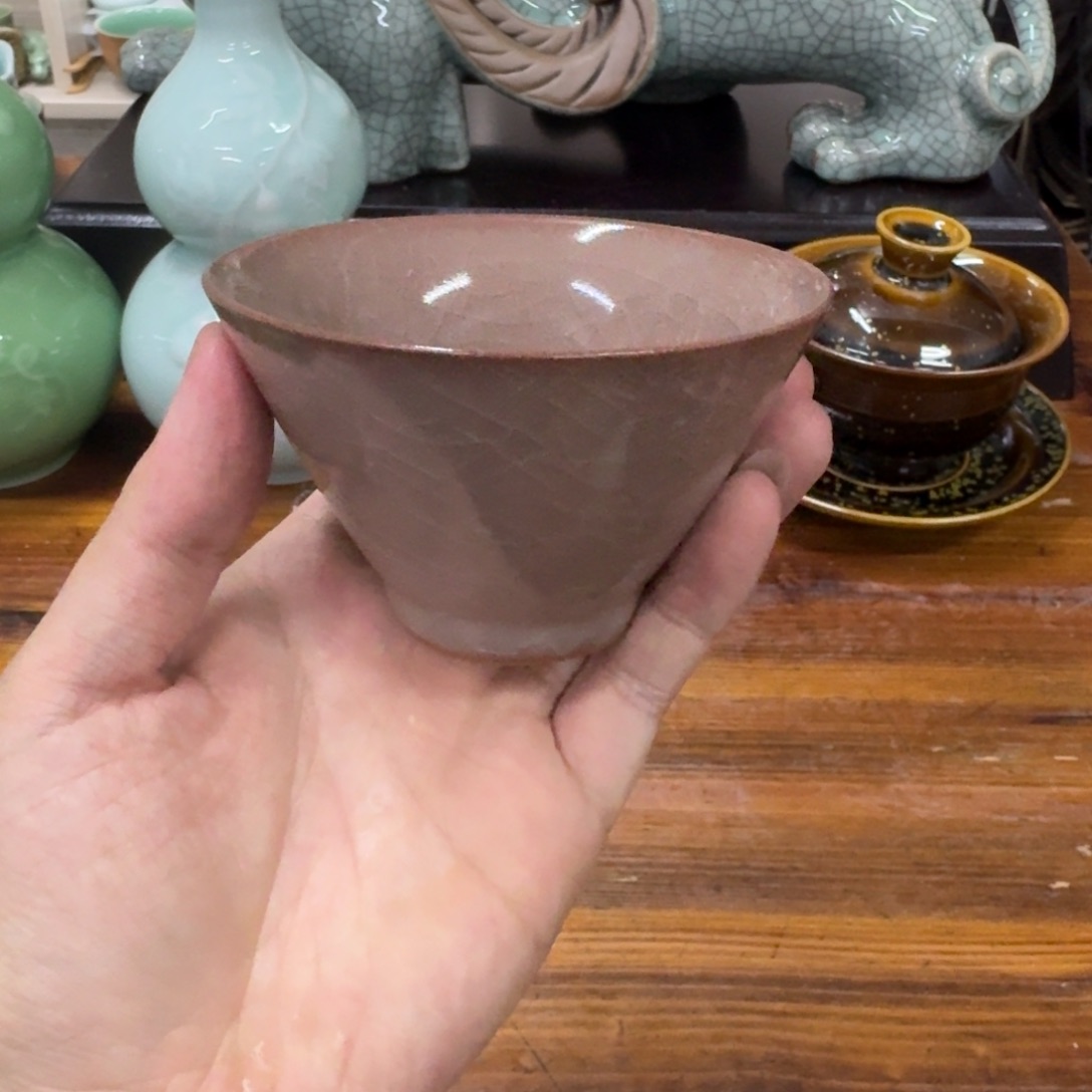 龙泉青瓷茶具微瑕7321