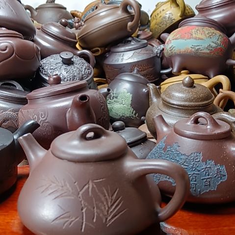 茶壶紫砂宜兴原矿底槽清手工300cc紫砂壶