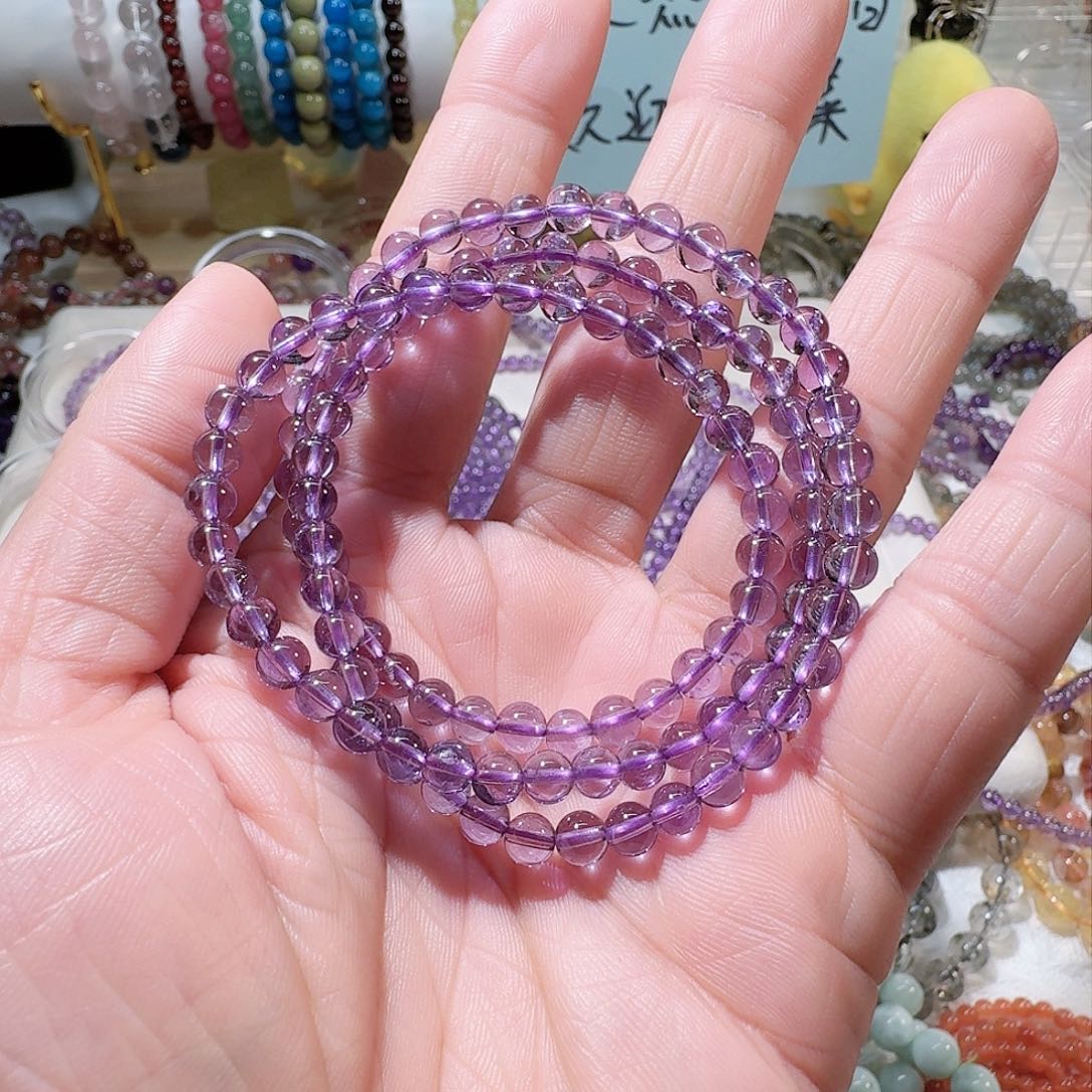 水晶手链未镶嵌紫水晶