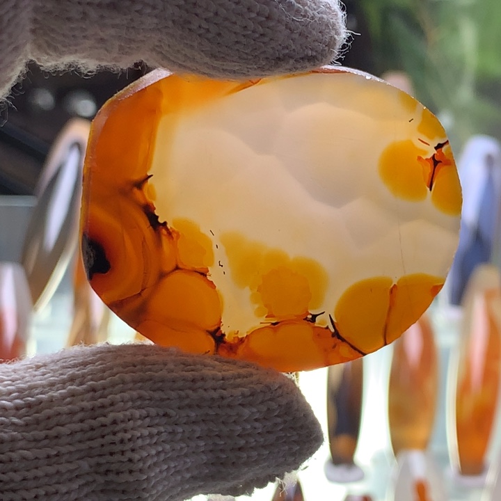 玛瑙/玉髓颈饰未镶嵌123