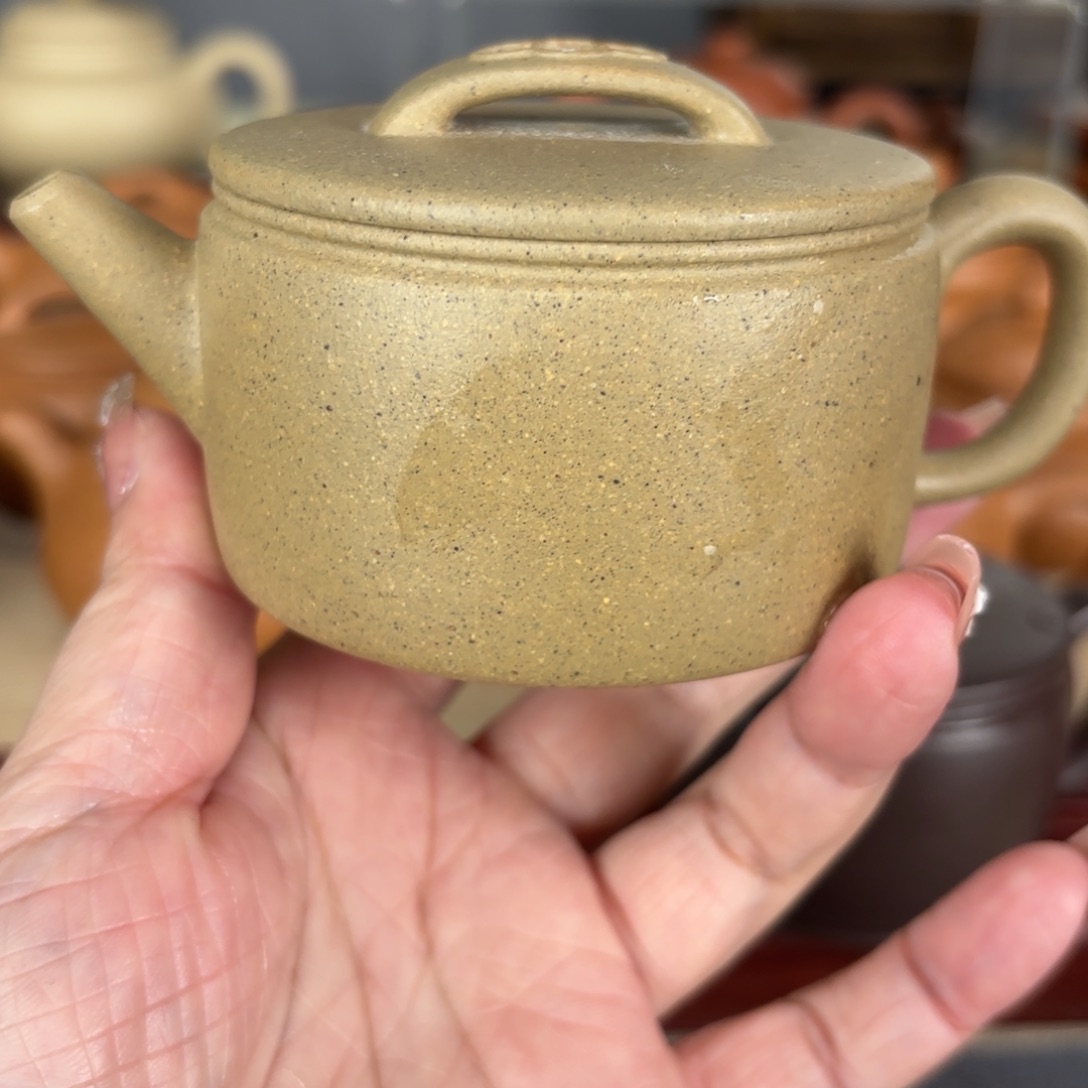 紫砂茶壶本绿汉瓦150