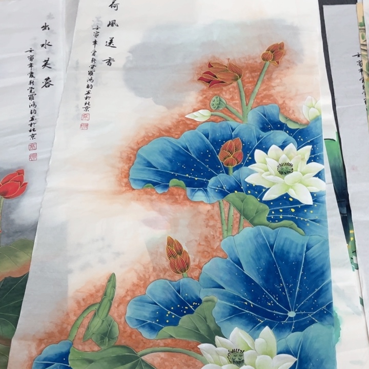 国画作品简介作品