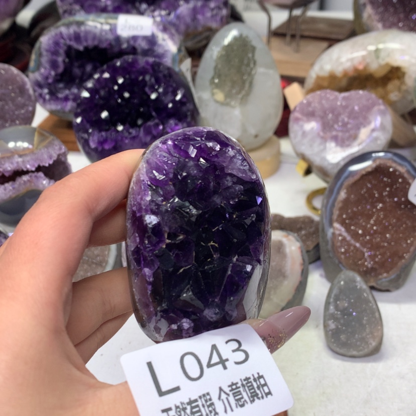 【闪购商品】未镶嵌大型摆件（非配饰）紫晶天然紫水晶