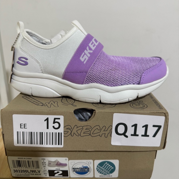 SKECHERS/斯凯奇Q117 女童运动鞋 33.5码