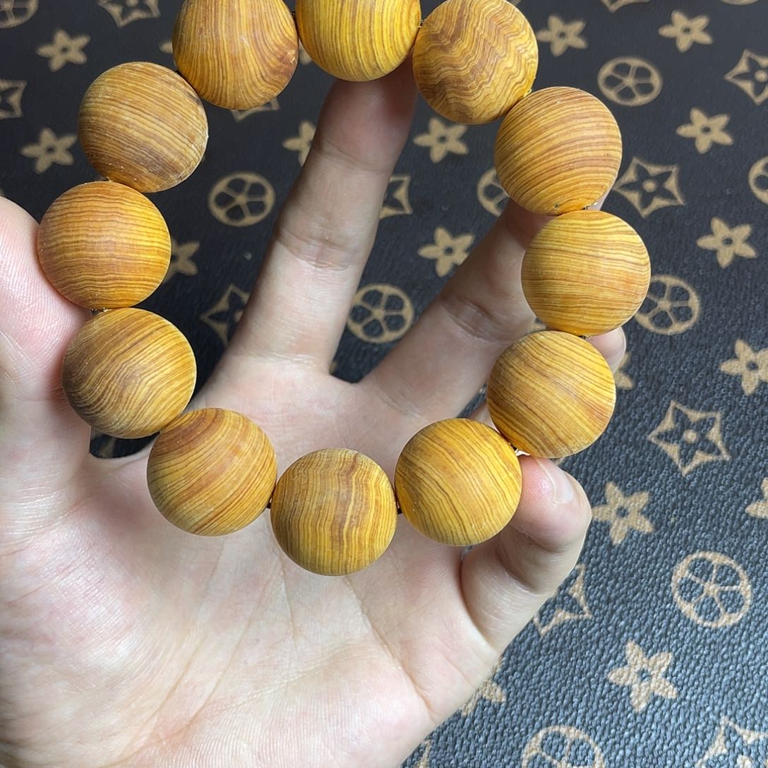 柏木（崖柏）崖柏陈化毛珠20mm