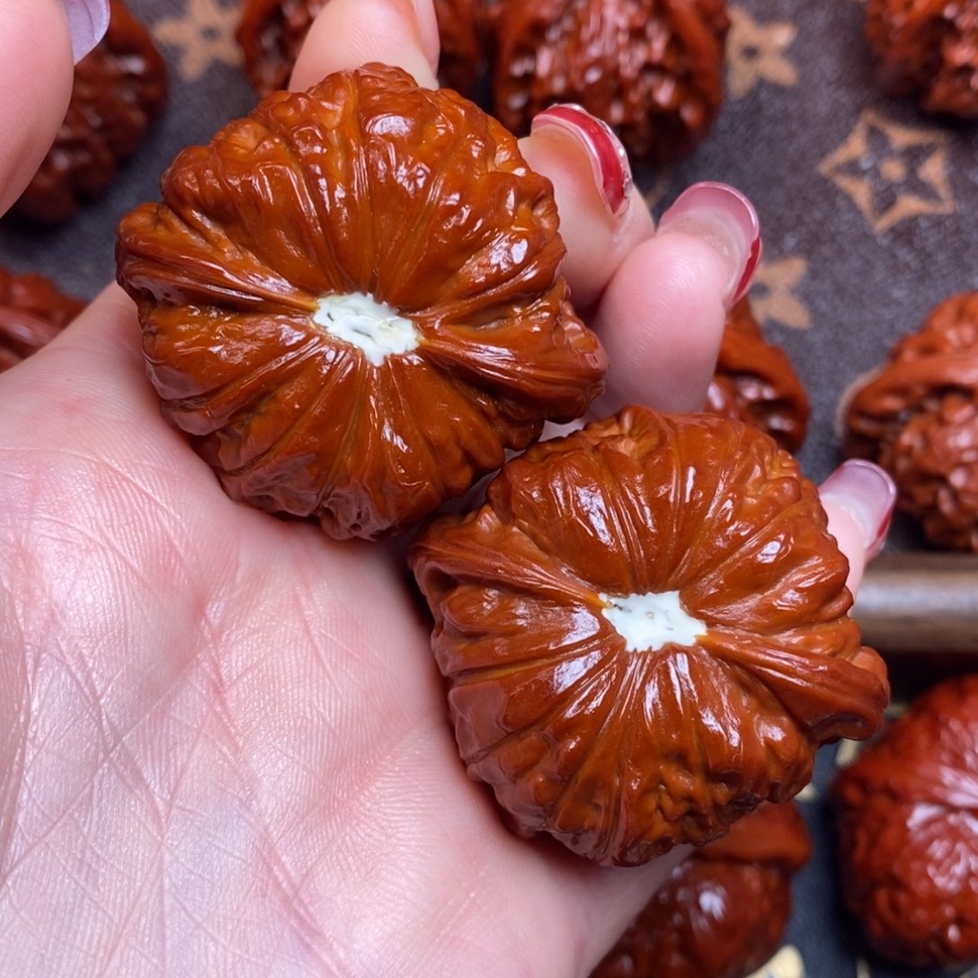 随***风文玩核桃吊坠随风南瓜