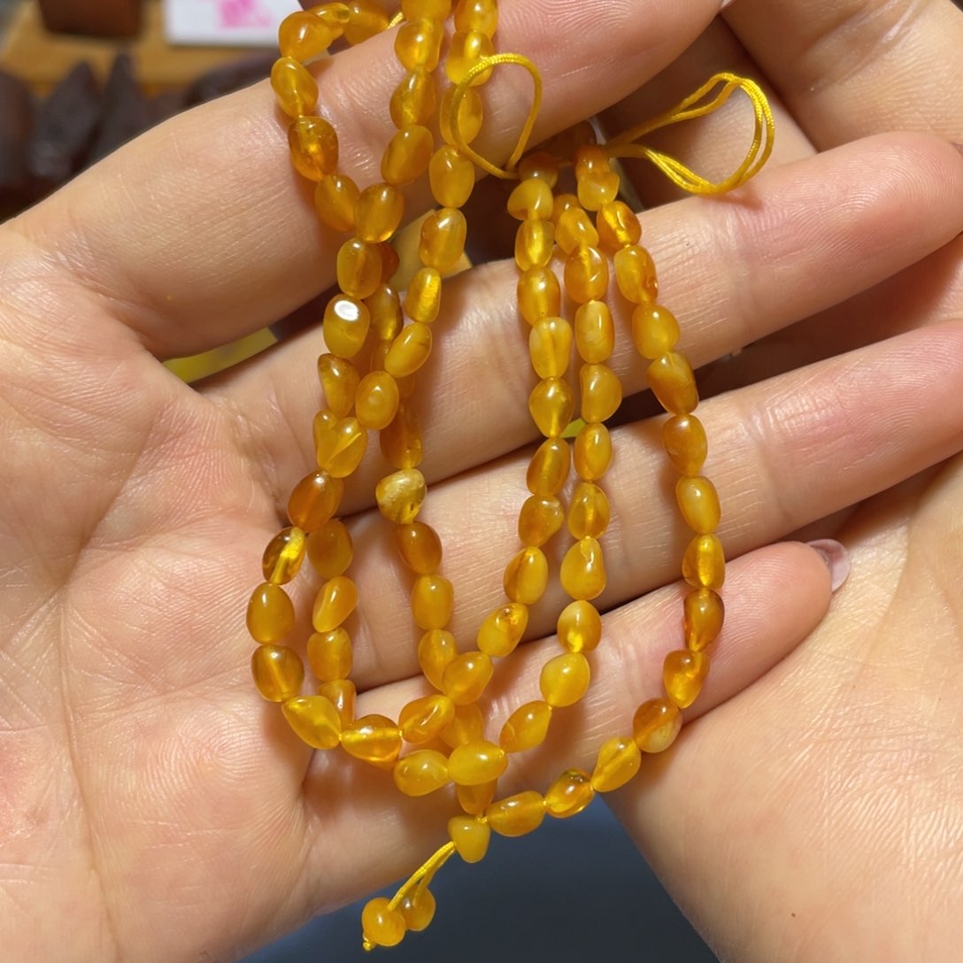 定制琥珀未镶嵌原石