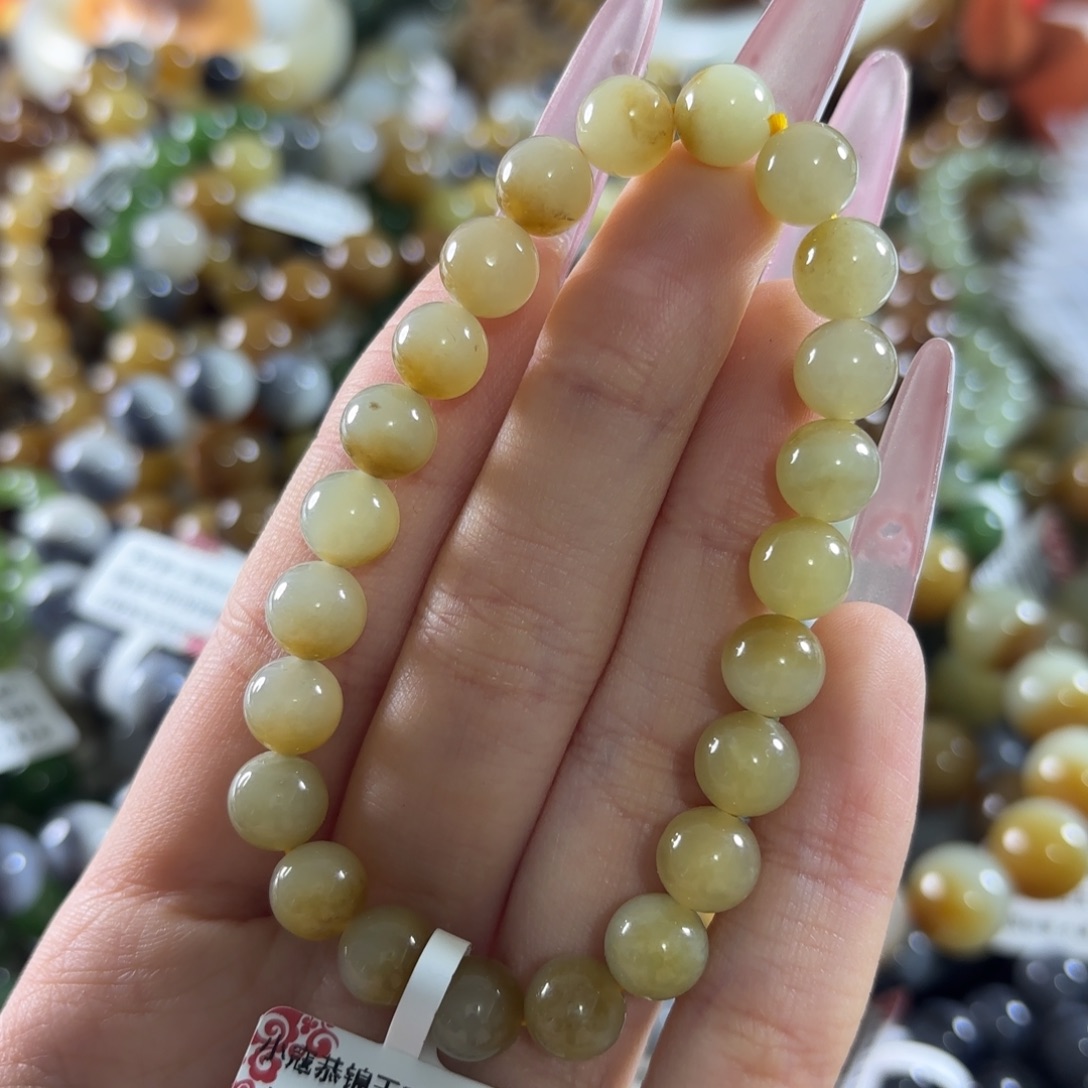 和田玉未镶嵌手链244