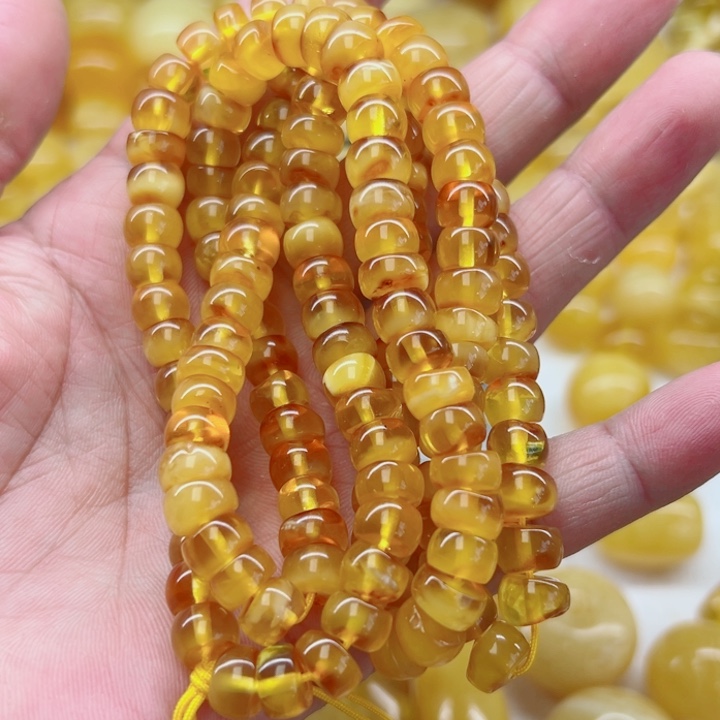 未镶嵌琥珀（矿物珀）裸石