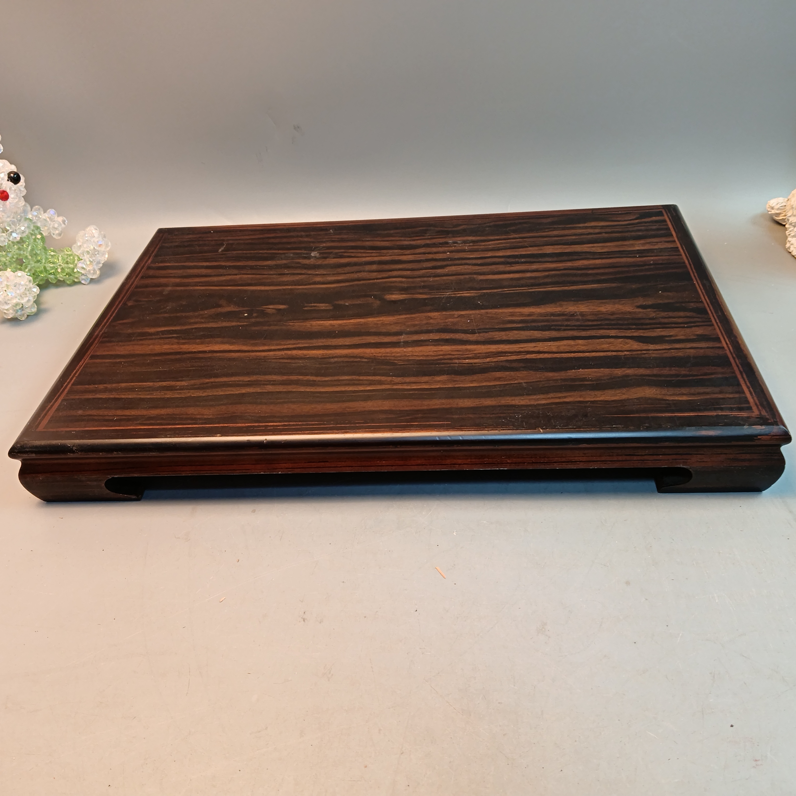 海外回流木茶台有划痕