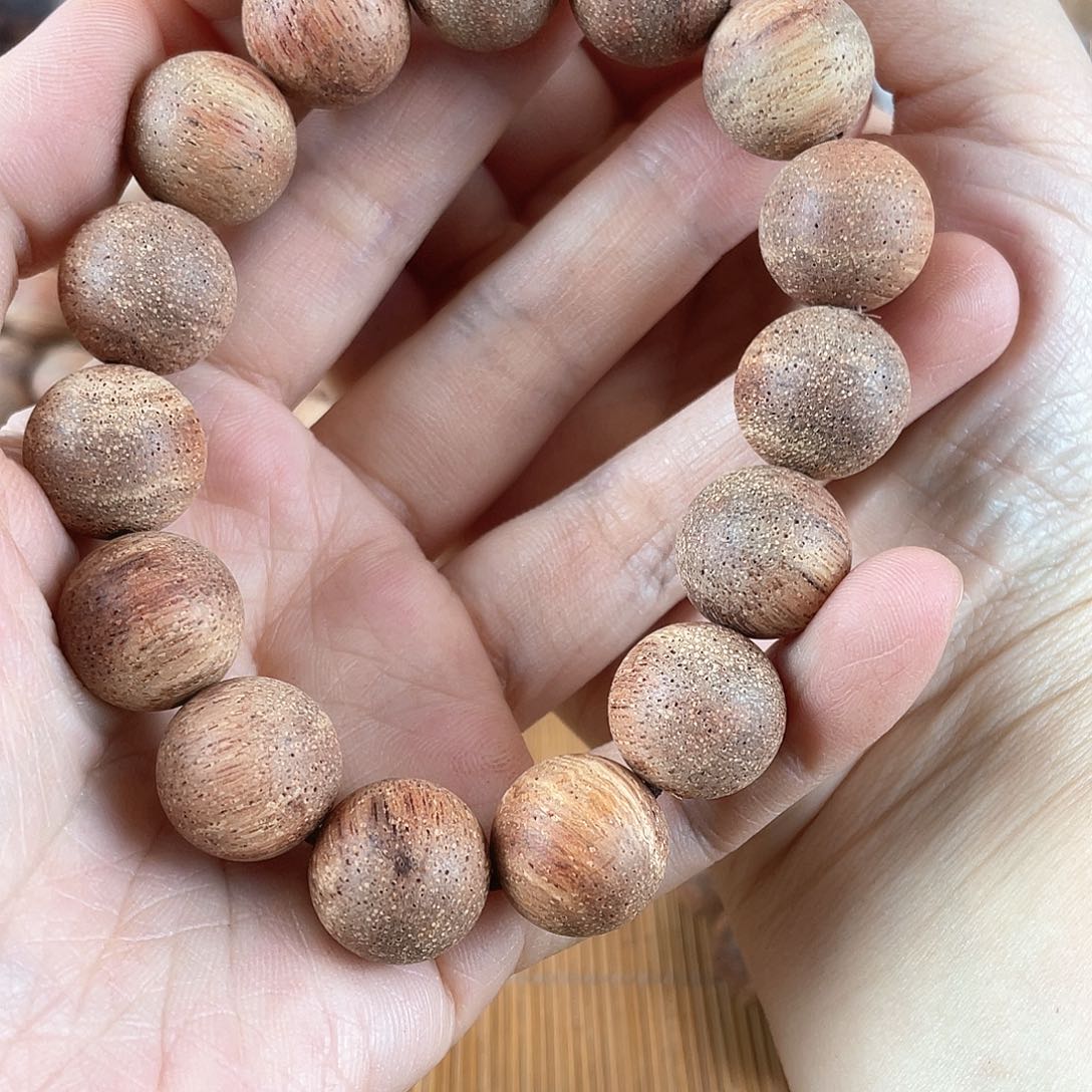 降真香手串/手链1.5碳化白棋楠精品