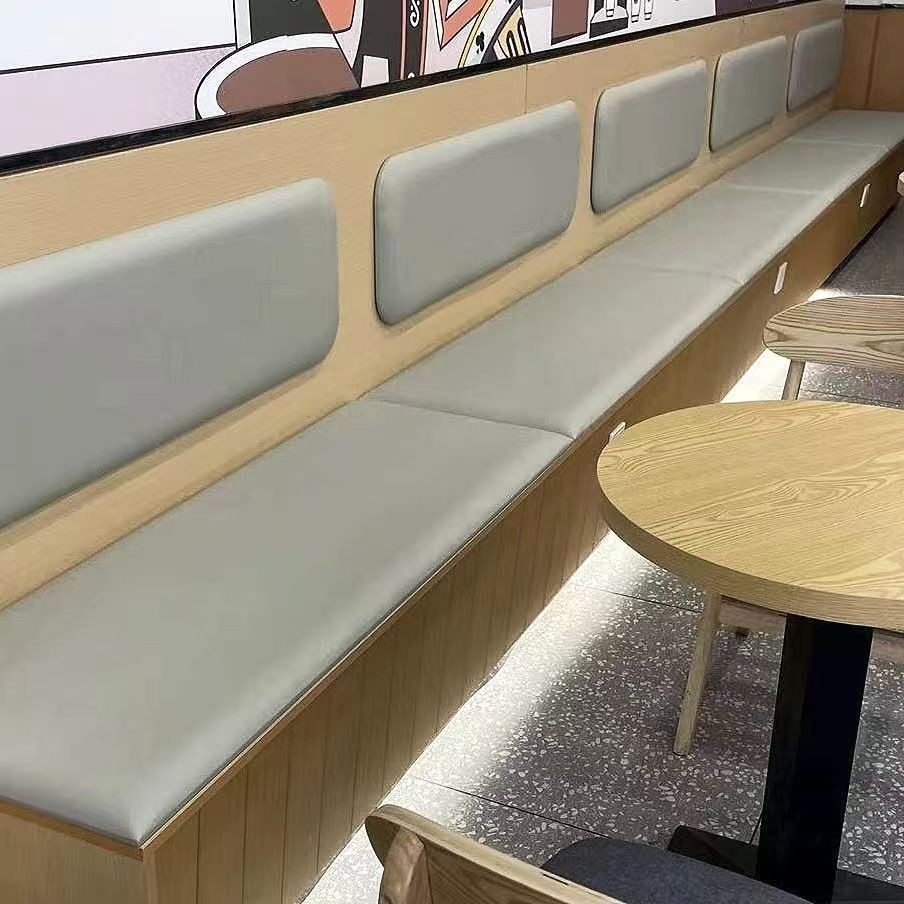 商用家用卡座坐垫床头墙围软包靠背海绵垫换鞋凳防污耐磨耐脏定制