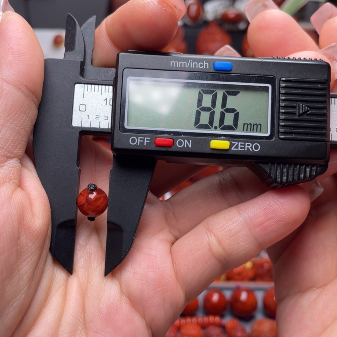 【闪购商品】南红玛瑙圆珠8未镶嵌用****2