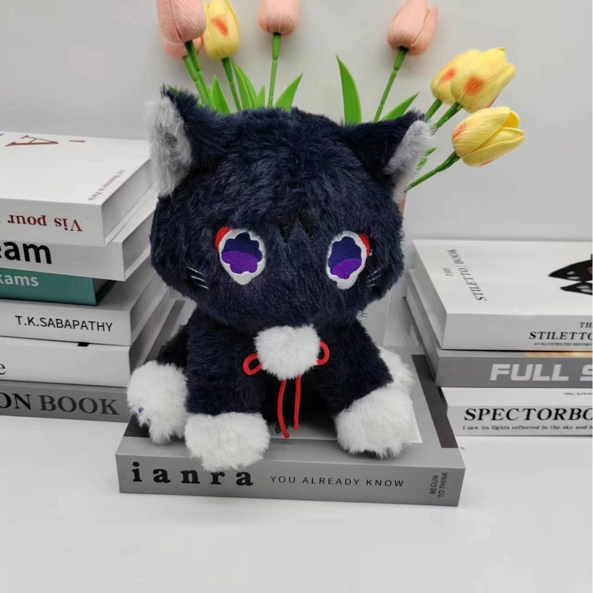新款散兵猫毛绒玩具散兵猫猫玩偶公仔安抚玩偶原神周边娃娃