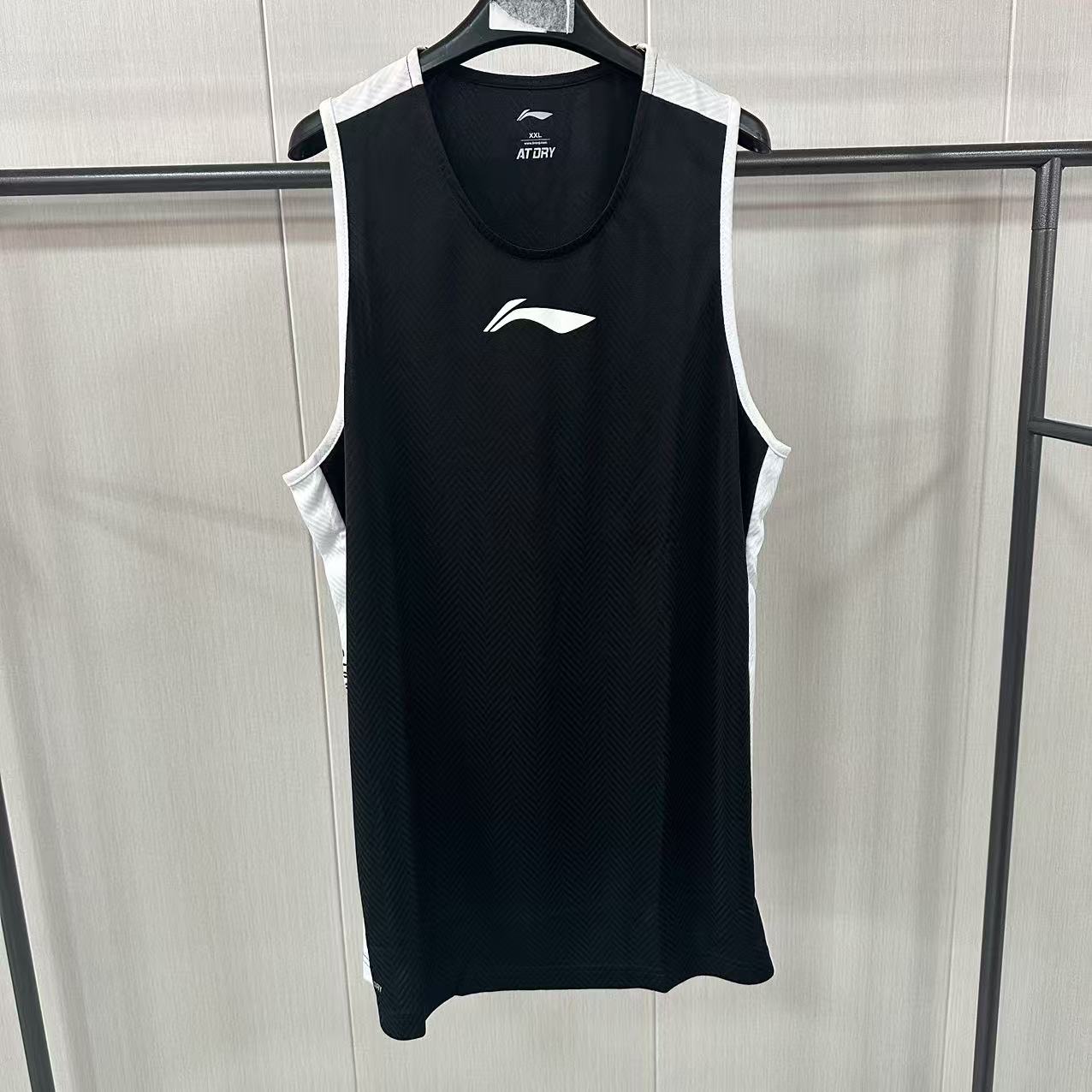《B品以直播展示为主》李宁男训练背心篮球透气速干篮球服AAYP051