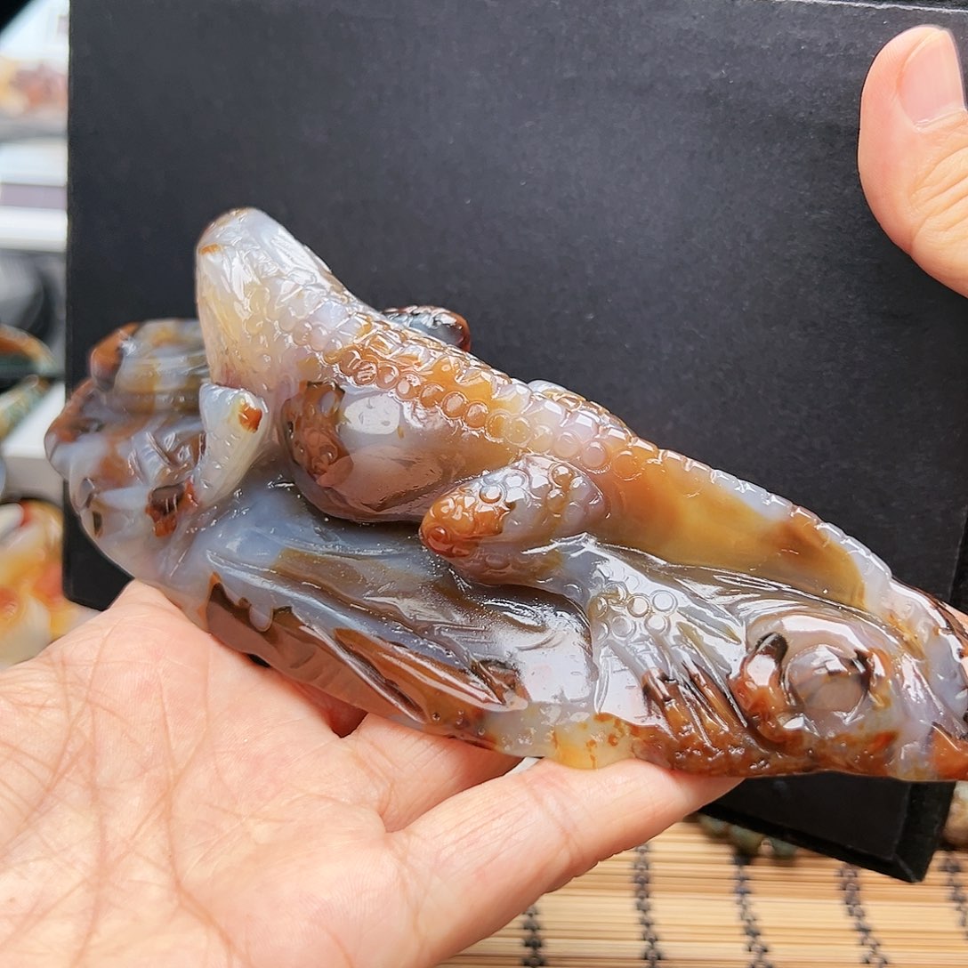 未镶嵌玛瑙/玉髓珠宝半成品