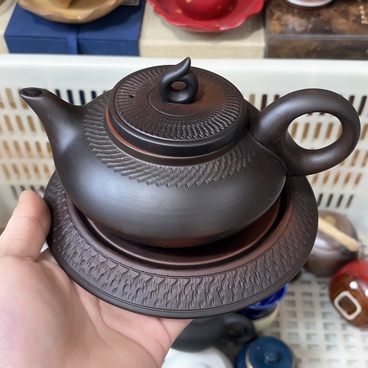紫砂公道杯微瑕微瑕