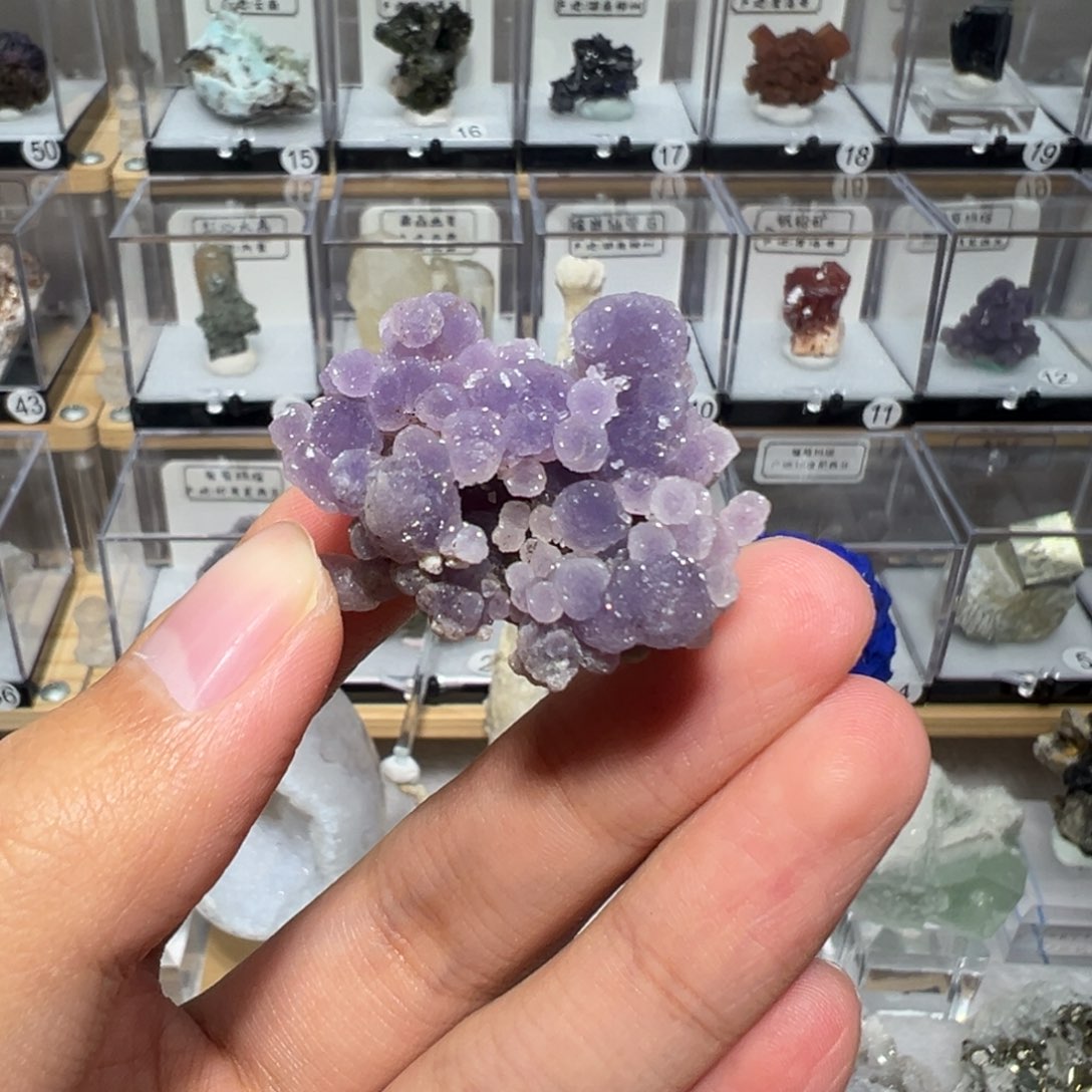 银S925镶嵌紫晶大型摆件（非配饰）