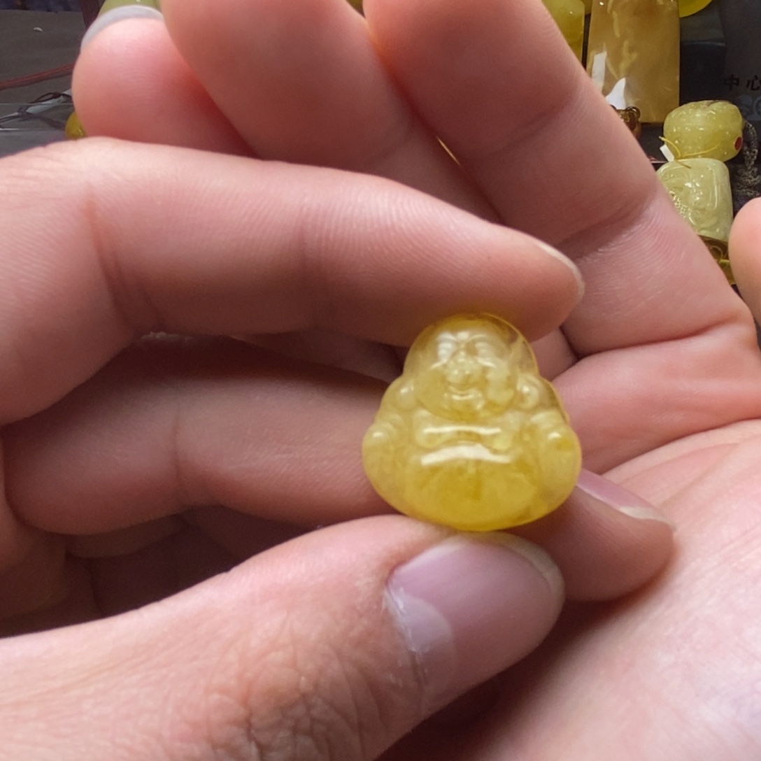 琥珀未镶嵌裸石蜜蜡