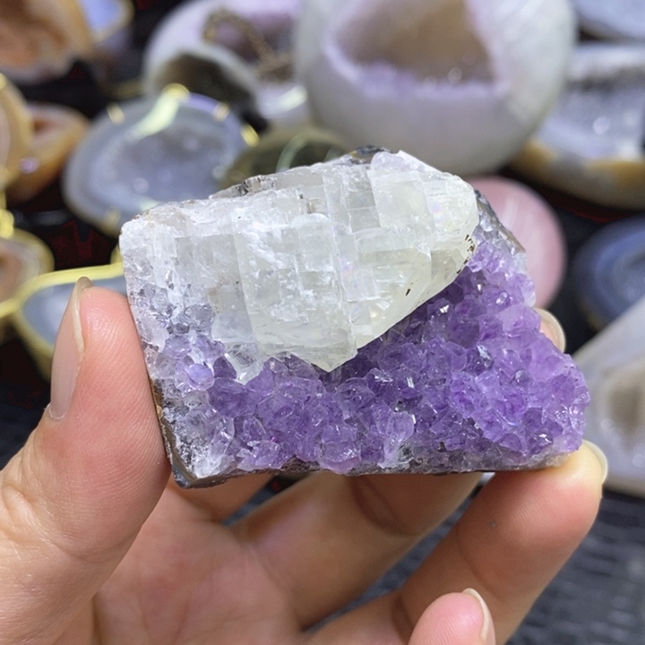 未镶嵌珠宝半成品紫晶