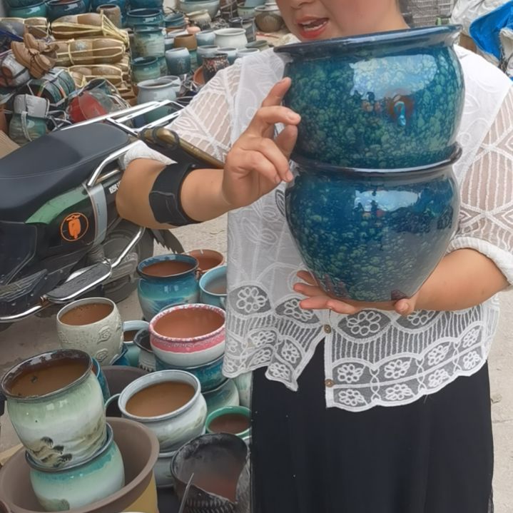 口20高18瑕疵两个盆子