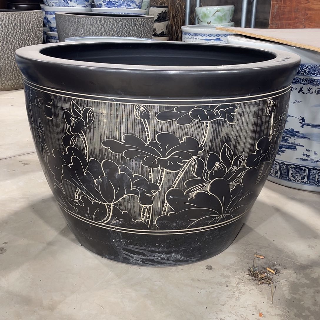 缸瓷器瓷器1米高度70