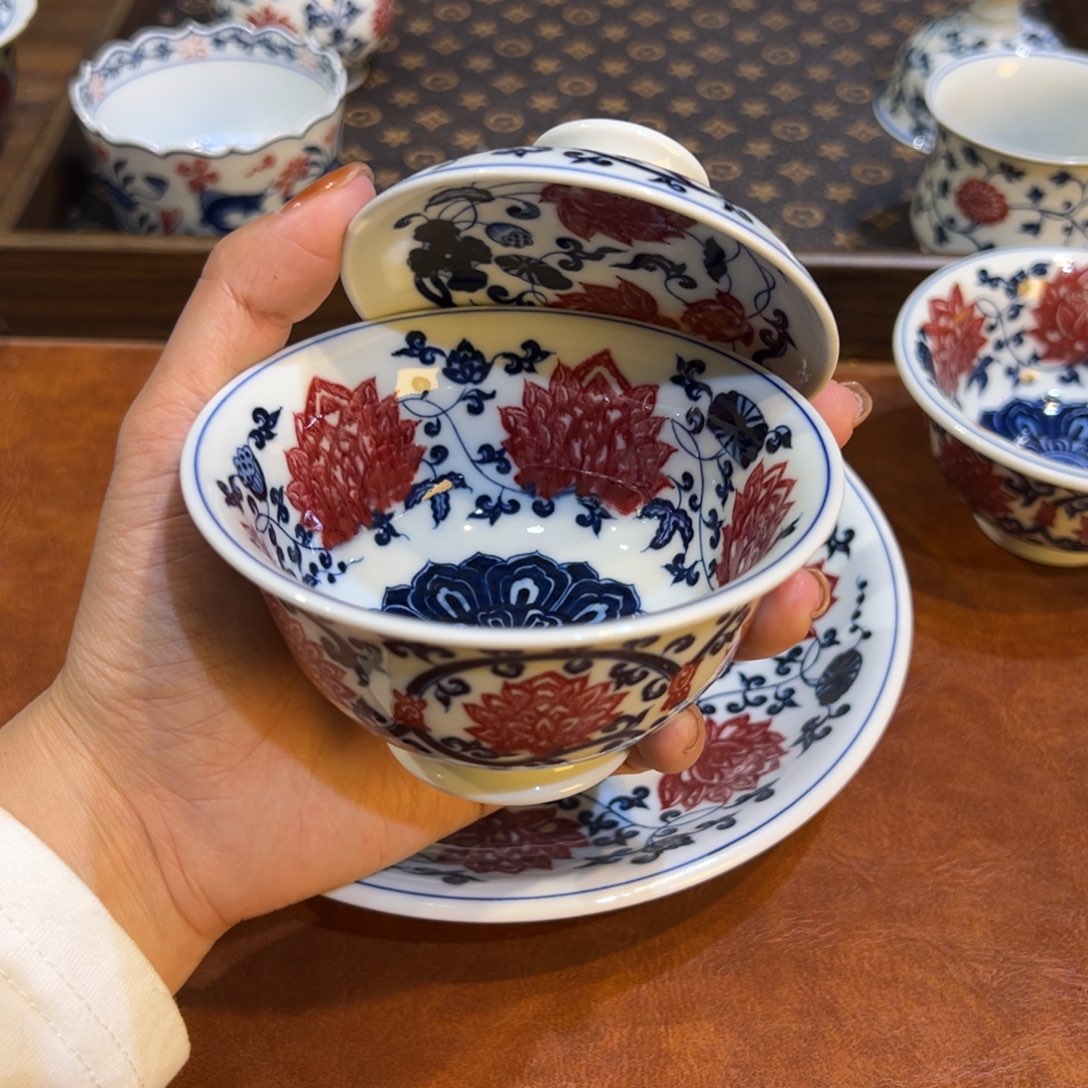 景德镇陶瓷手工手绘