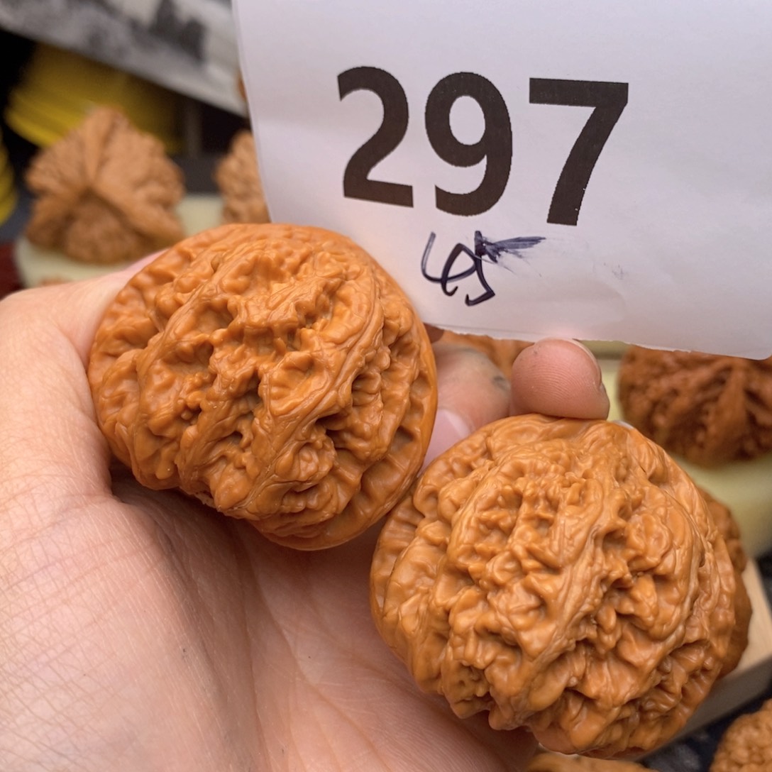 文玩核桃把件297号45粗筋
