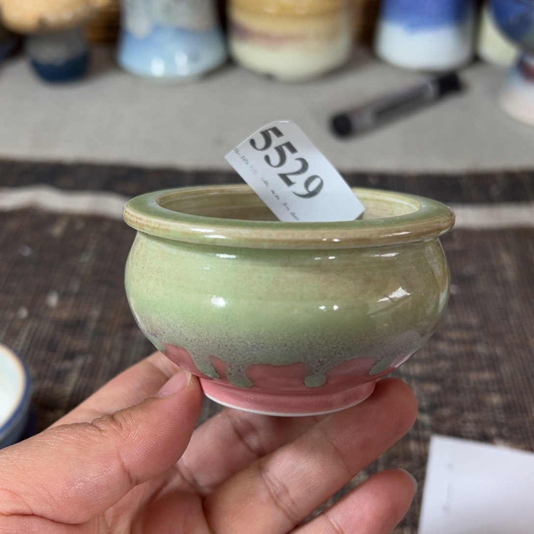 红陶景德镇手工花盆