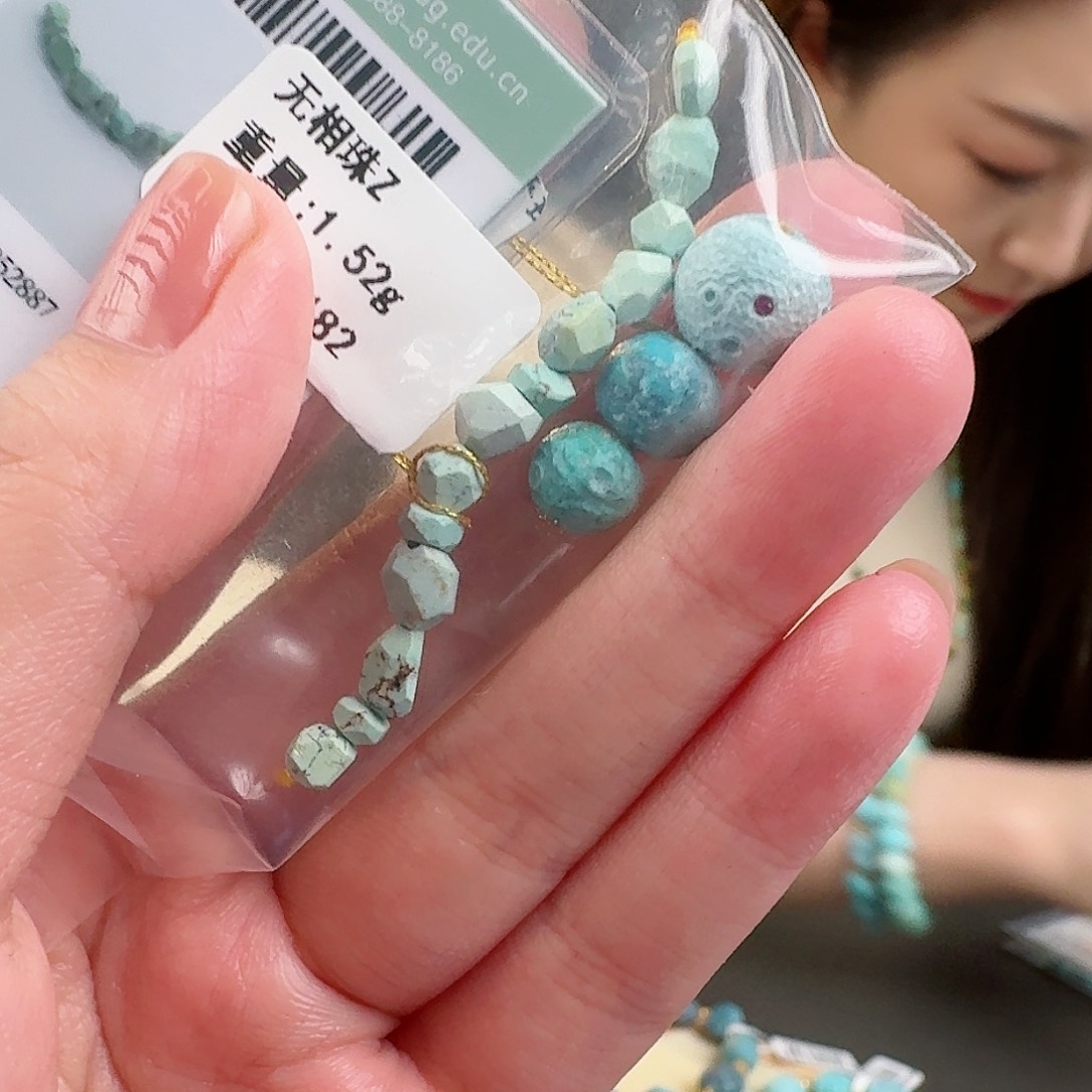 绿松石珠宝奇石未镶嵌