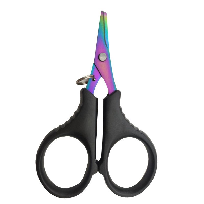 PE线大力马剪刀专用剪便携式剪鱼线剪铅皮不锈钢钓鱼剪刀钓鱼专用