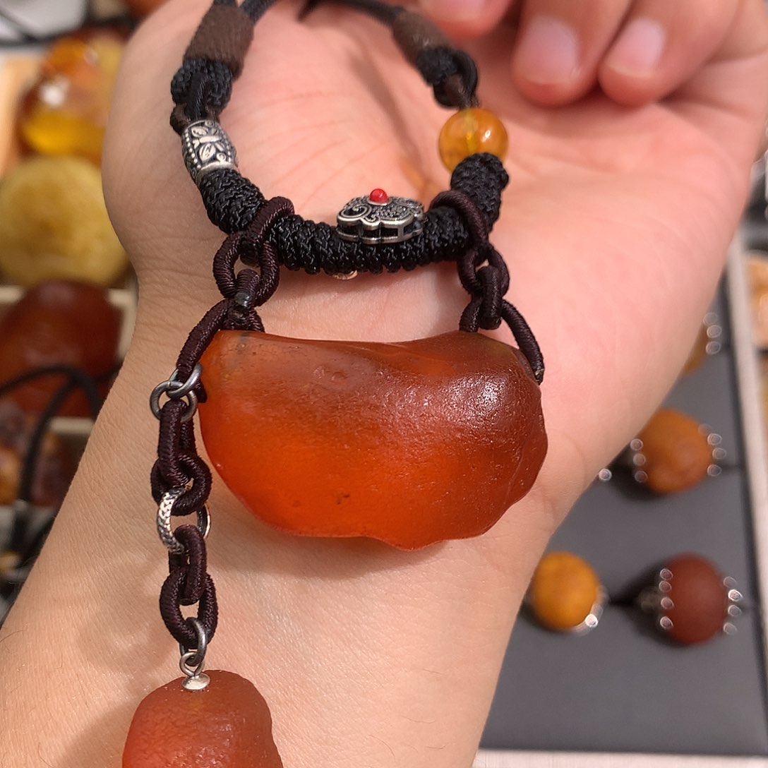 蜜蜡裸石未镶嵌你