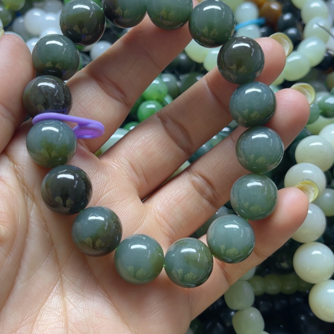 和田玉手链未镶嵌