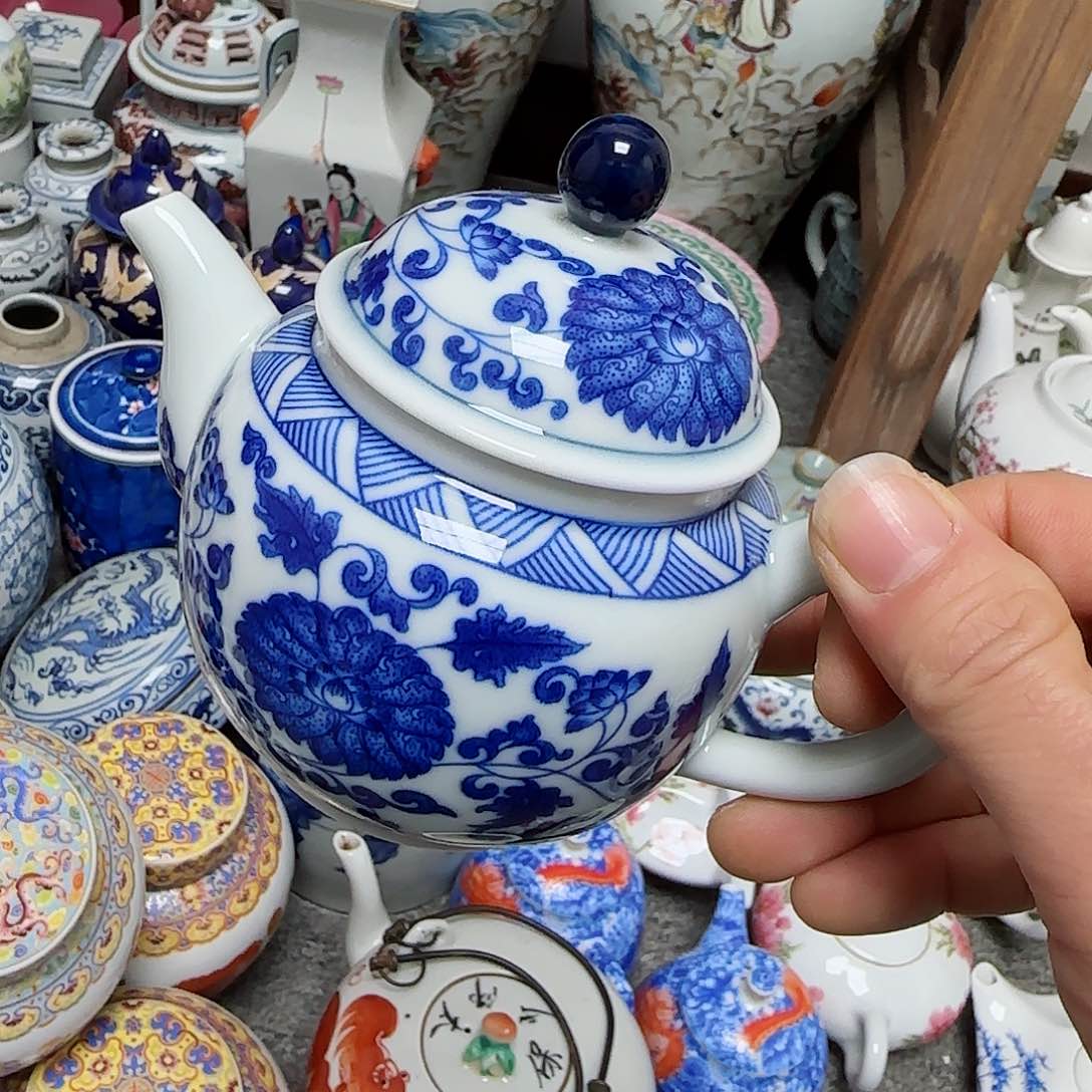 摆件瓷器的工艺技术水平