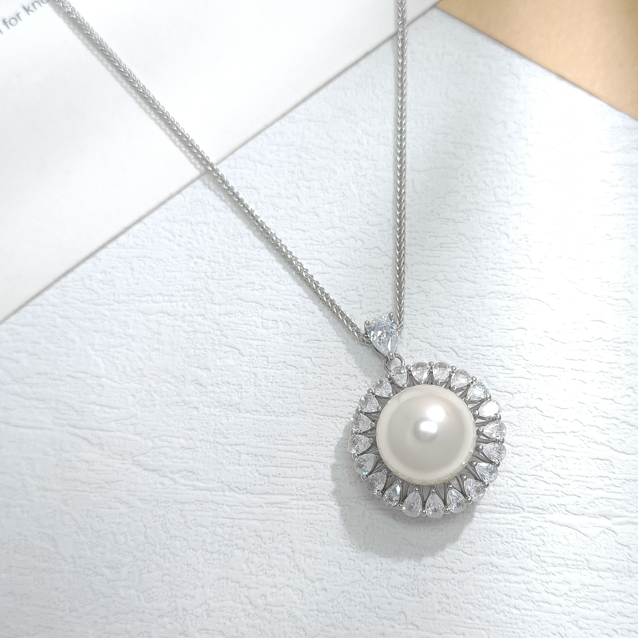 铜合金项链 VWHG-009689【冰纪遗珍】 项链百搭小众时尚