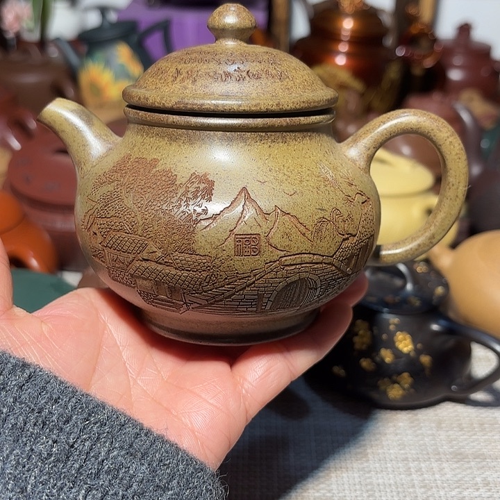 紫砂茶壶原矿宜兴紫砂