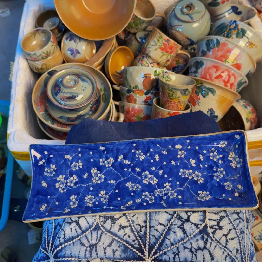 瓷片景德镇陶瓷手工手绘